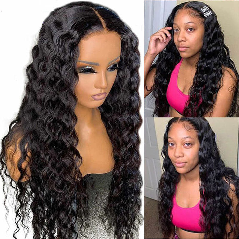 VIYA 5x5 HD Skin Melt Full Lace Closure Loose Deep Wave Wig | Viya Hair
