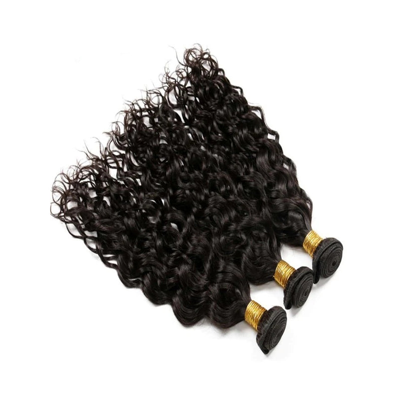 VIYA Water Wave 1 Bundle Hair Weft Natural Black Human Hair
