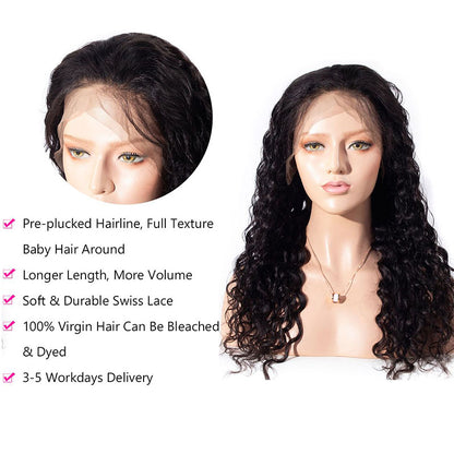 VIYA 360 HD Skin Melt Full Lace Frontal Water Wave Wig | Viya Hair