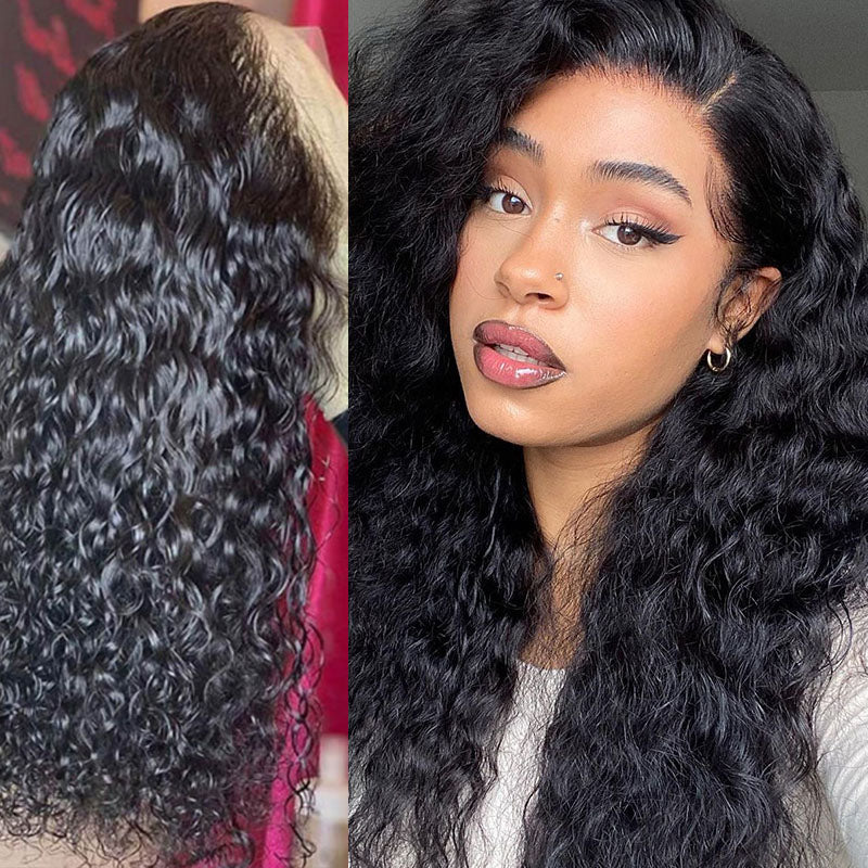 VIYA 5x5 HD Skin Melt Full Lace Closure Water Wave Wig | Viya Hair