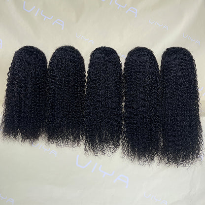 VIYA 5 PCS 13x4 HD Lace Frontal All Pre Styled Natural Black Wig Wholesale Package Deal